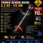 Trimer Demon RQ580 , 5.2 ks