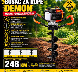 Bušač za rupe DEMON 5.2 KS