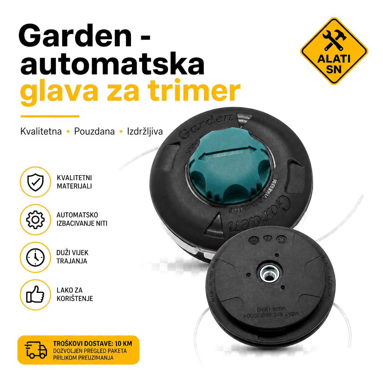 Garden automatska glava za trimer