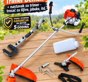 Trimer Demon + tresač za šljive, jabuke, itd