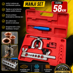 Set alata za pertlanje i proširivanje bakarnih cijevi (manji set)