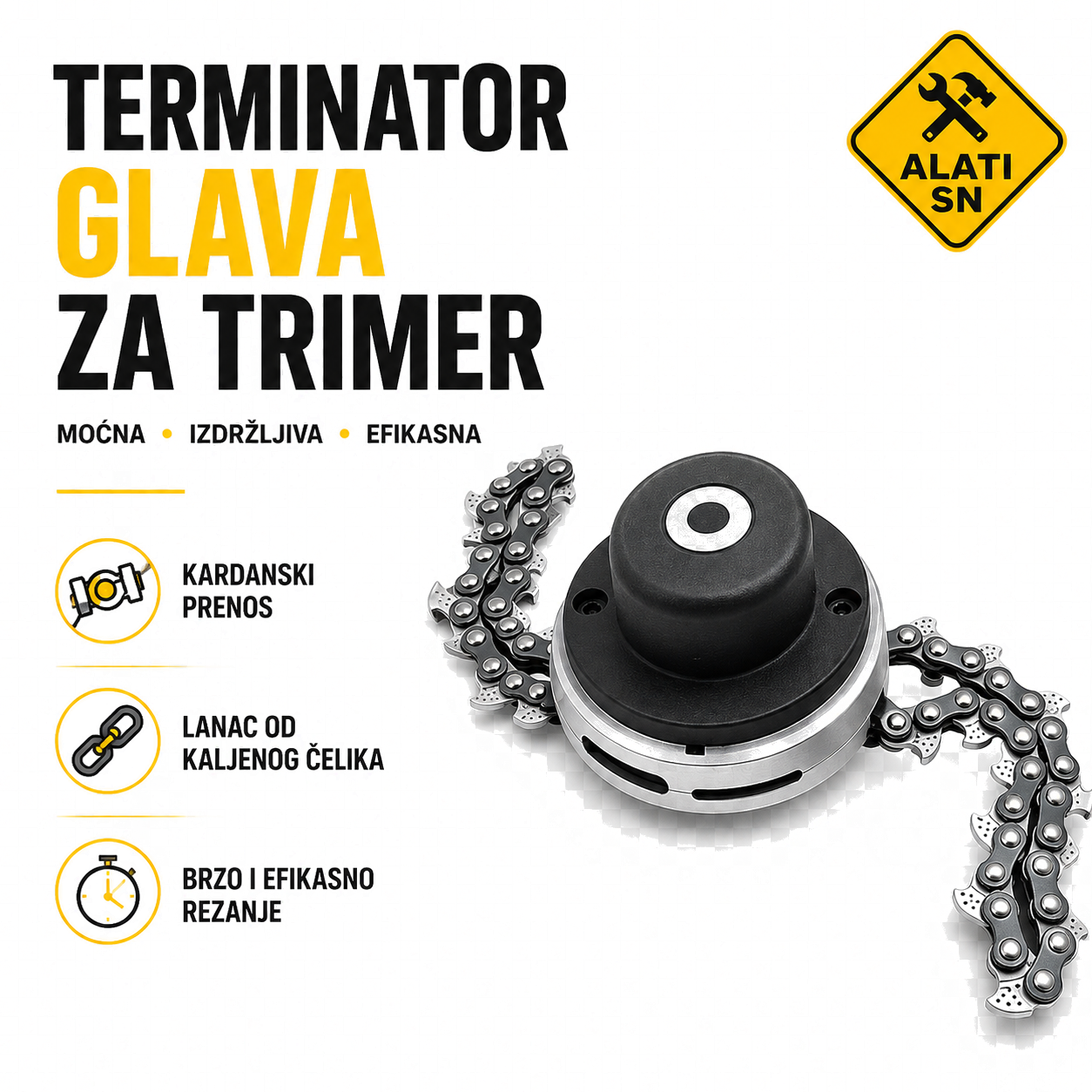 Terminator glava za trimer