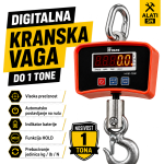 Digitalna kranska (kantar) vaga do 1 tonu