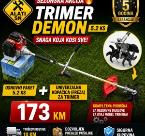 Trimer Demon 5.2 KS + freza