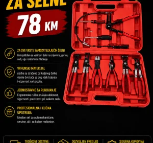 Set kliješta za šelne