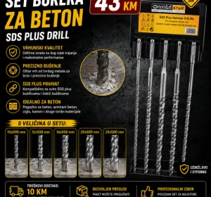 Set borera za beton