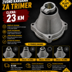 Zvono kardana za trimer
