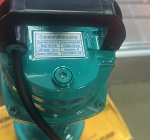 Pumpa za prljavu vodu (muljara) potapajuća 0.37 kW