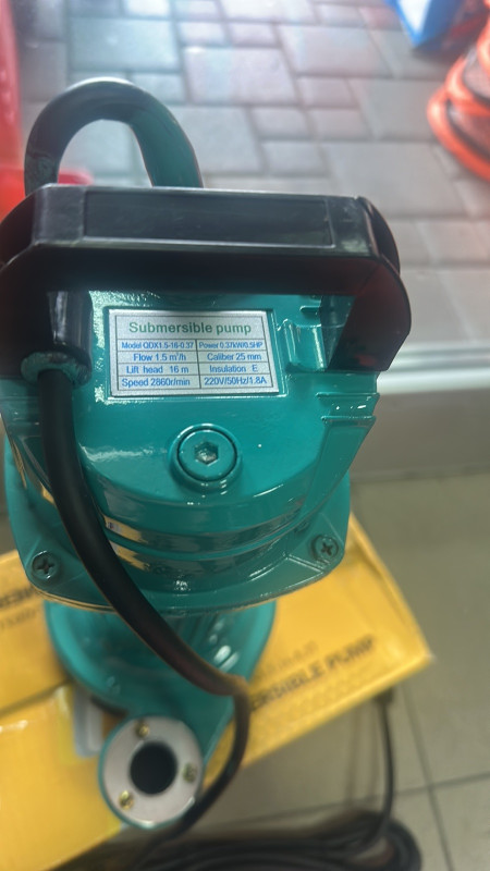 Pumpa za prljavu vodu (muljara) potapajuća 0.37 kW
