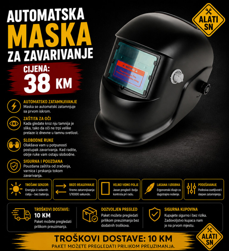 Automatska maska za zavarivanje