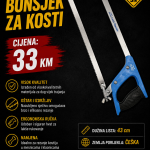 Ručna testera za kosti (bonsek)