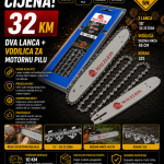 Dva lanca + vodilica za motornu pilu
