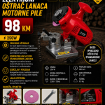 Električni oštrač lanaca motorne pile 250 W
