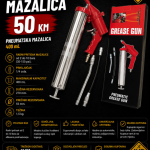 Pneumatska mazalica 400 mL