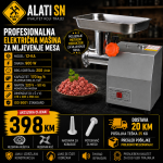 Profesionalna električna mašina za mljevenje mesa