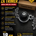 Terminator glava za trimer