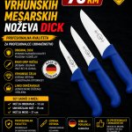 Set originalnih mesarskih noževa DICK