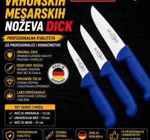 Set originalnih mesarskih noževa DICK