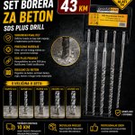 Set borera za beton