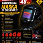 Maska za zavarivanje + set magneta za zavarivanje