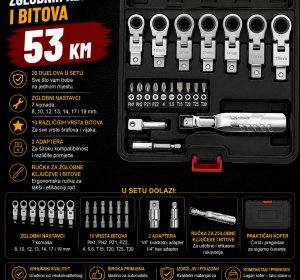 Vrhunski set zglobnih ključeva i bitova