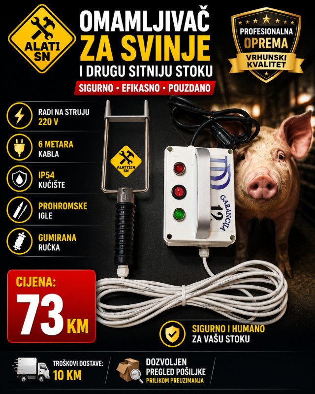 Omamljivač za svinje i drugu sitniju stoku