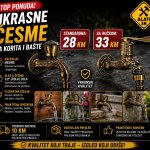 Ukrasne česme za korita i bašte