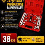 Set alata za pertlanje i proširivanje bakrenih cijevi