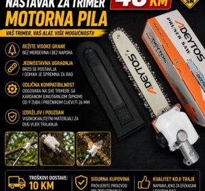 Nastavak za trimer - motorna pila