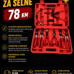 Set kliješta za šelne