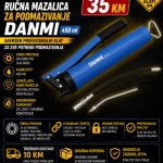 Ručna mazalica za podmazivanje DANMI (450 ml)