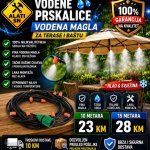 Originalne vodene prskalice za terase i baštu