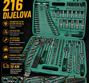 Set gedora 216 dijelova