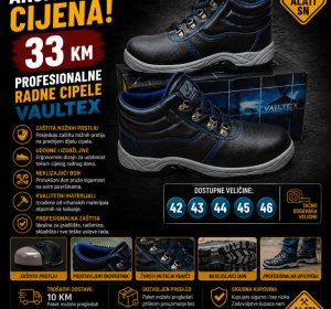 Radne cipele Vaultex (od 42 do 46)
