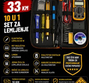 10 u 1 - set za lemljenje
